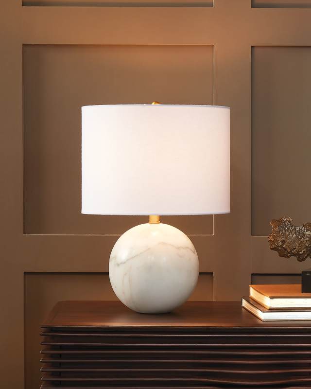 Marble Sphere Lamp